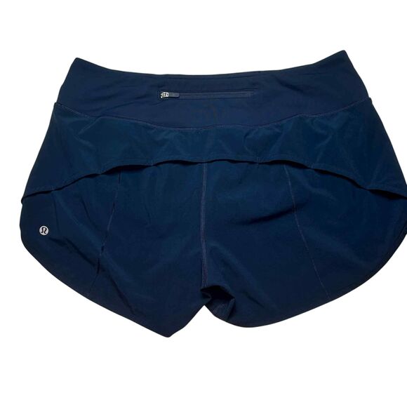 Lululemon Speed Up Short Mid-Rise *4" *True Navy - Picture 4 of 8